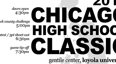 Chicago High School Classic Flyer